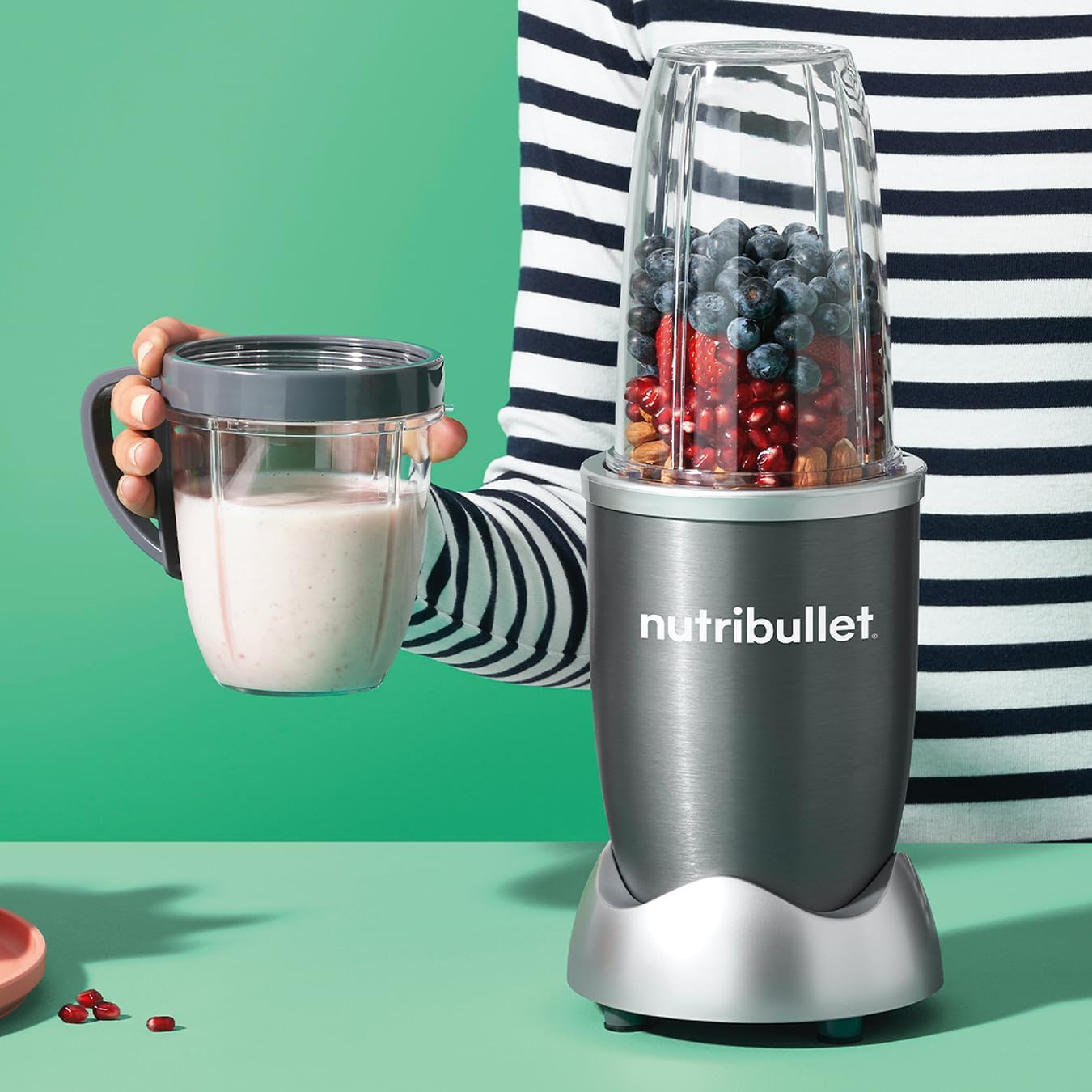 Detalle de NutriBullet Blender 600 Series review: compact power for smoothies