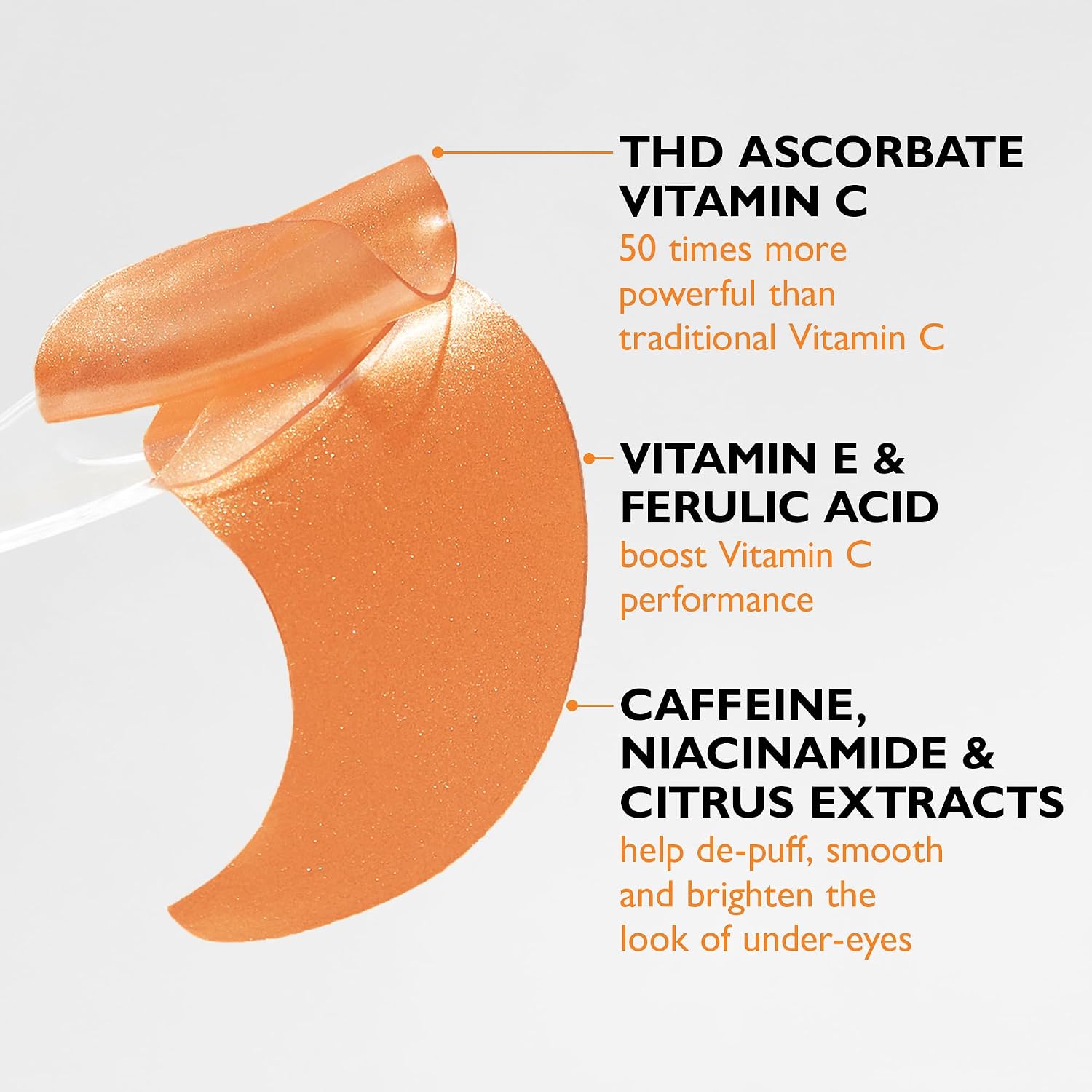 Detalle de Peter Thomas Roth Potent-C Power – Patch occhi in gel idraulico, confezione 60 patch