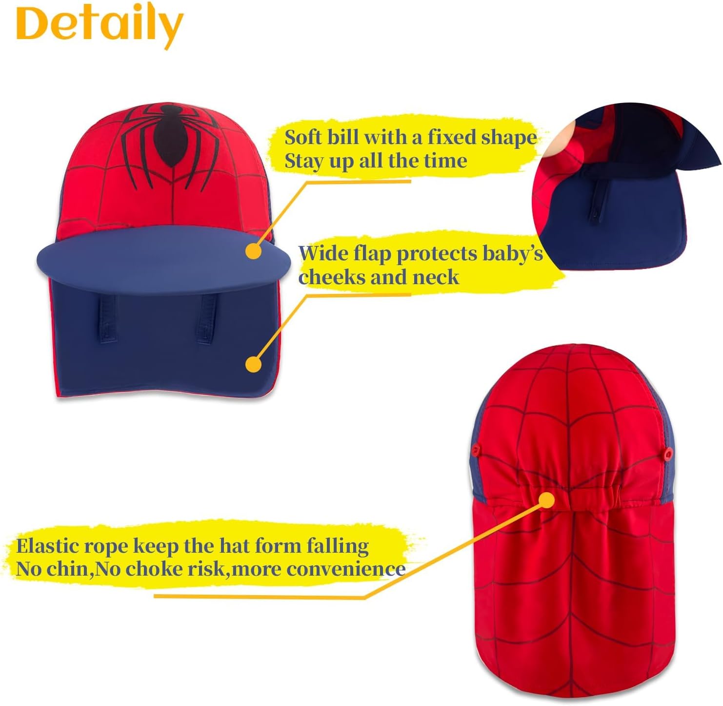 Thumbnail 5 de Gifts Treat Kids Legionnaires Hat with UPF 50+ Sun Protection