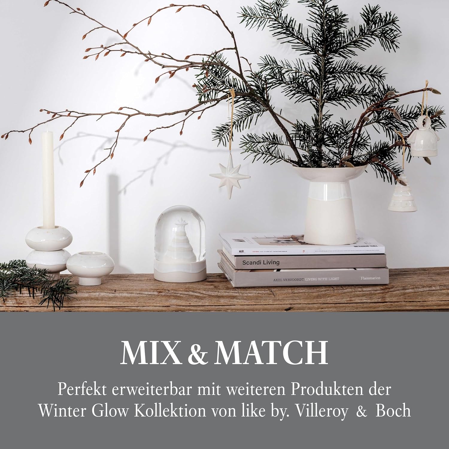 Thumbnail 5 de Villeroy & Boch Winter Glow Adventskranz 26 cm đŻ