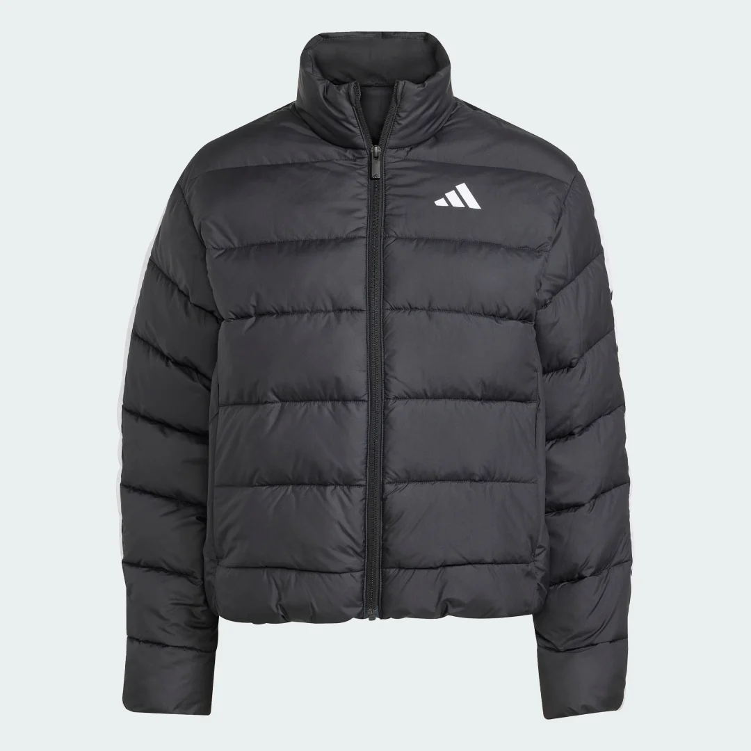 Detalle 2 de Anorak aislante con capucha Essentials CLIMAWARM 3 Stripes de Adidas