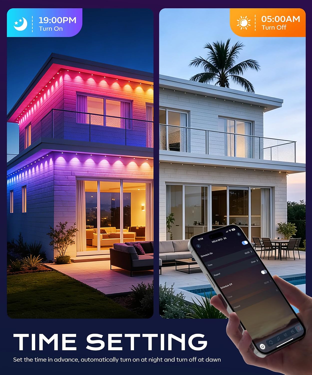 Thumbnail 2 de Ecoeve permanent outdoor lights 99 ft