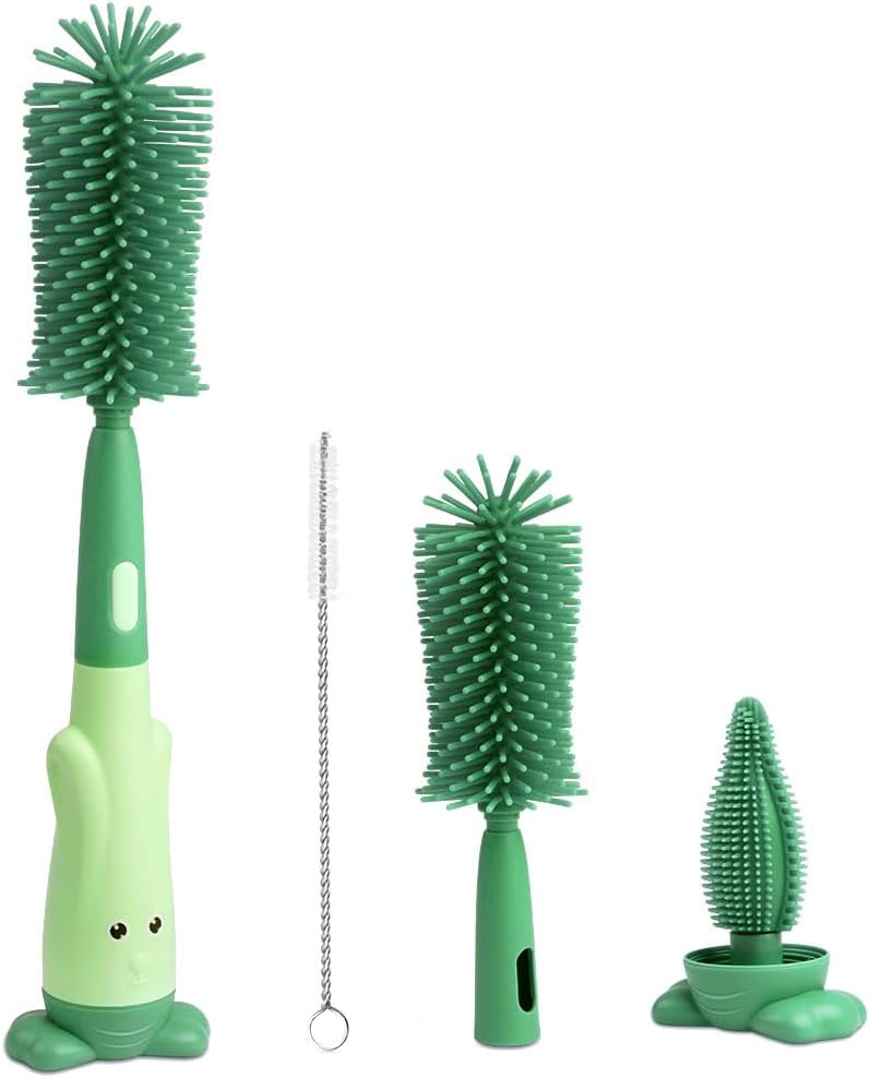 Vicloon Baby Bottle Brush 3‑in‑1