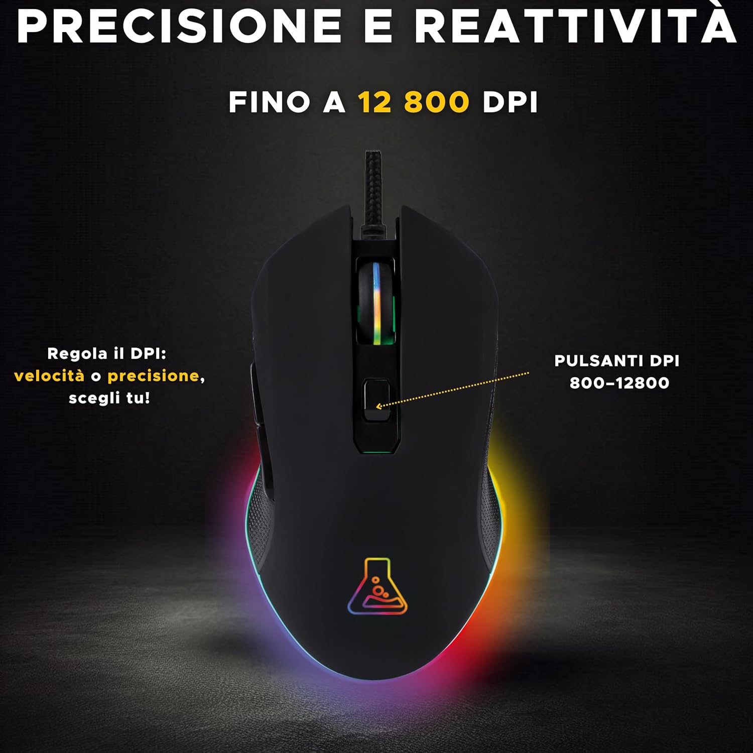 Detalle 2 de The G-Lab Kult Helium Pro mouse gaming