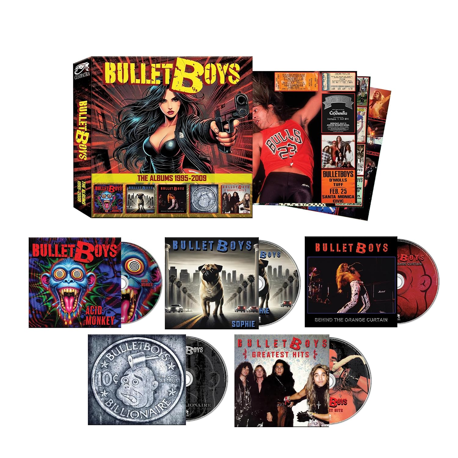 Bullet Boys The Albums 1995-2009 Audio CD