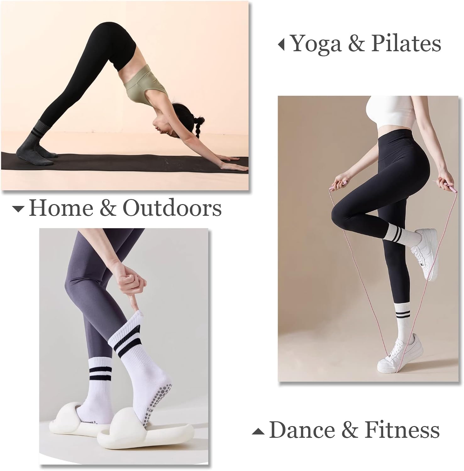 Detalle de Flydo Pilates Grip Socks One Size