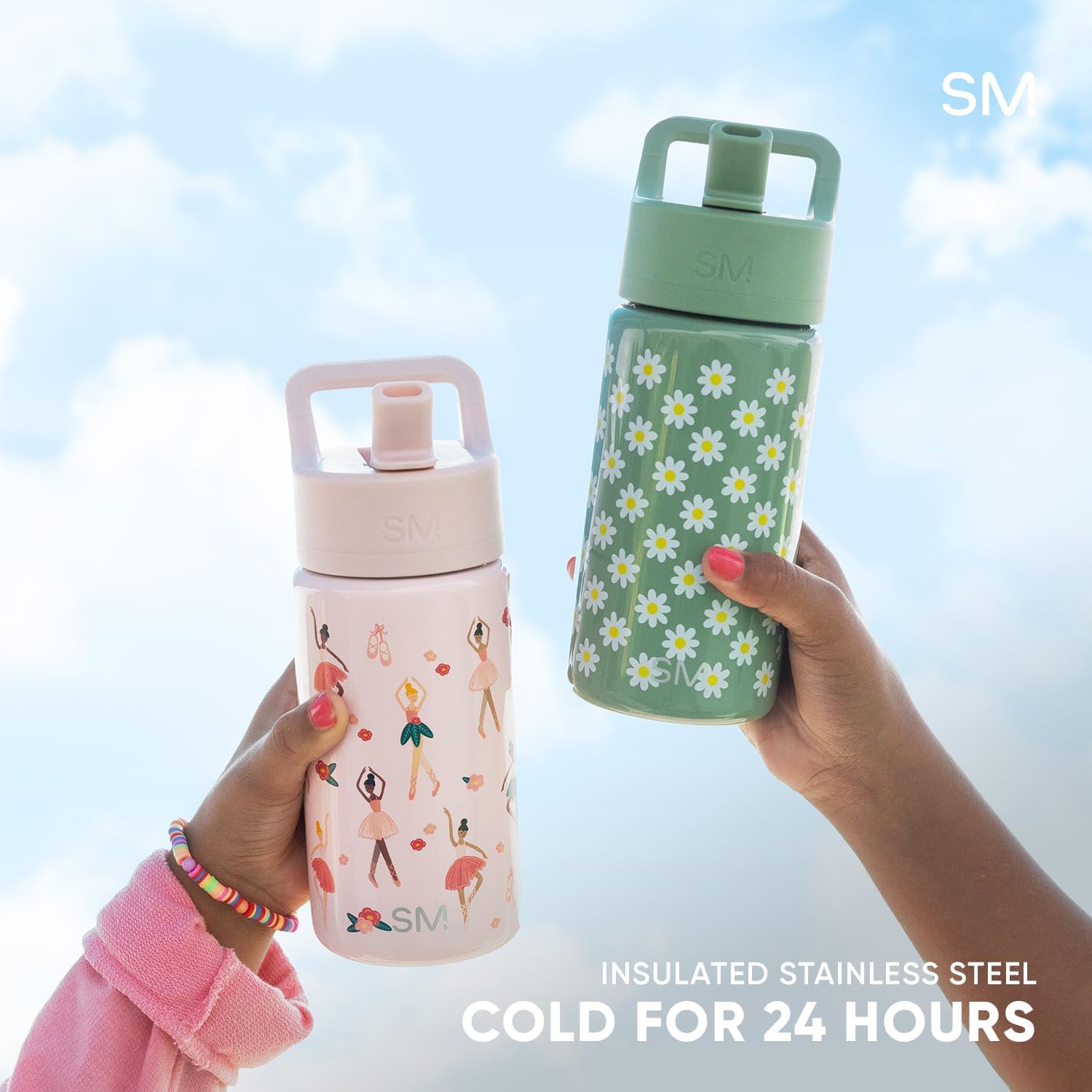 Detalle 2 de Simple Modern Kids Summit 18oz Water Bottle 🥤