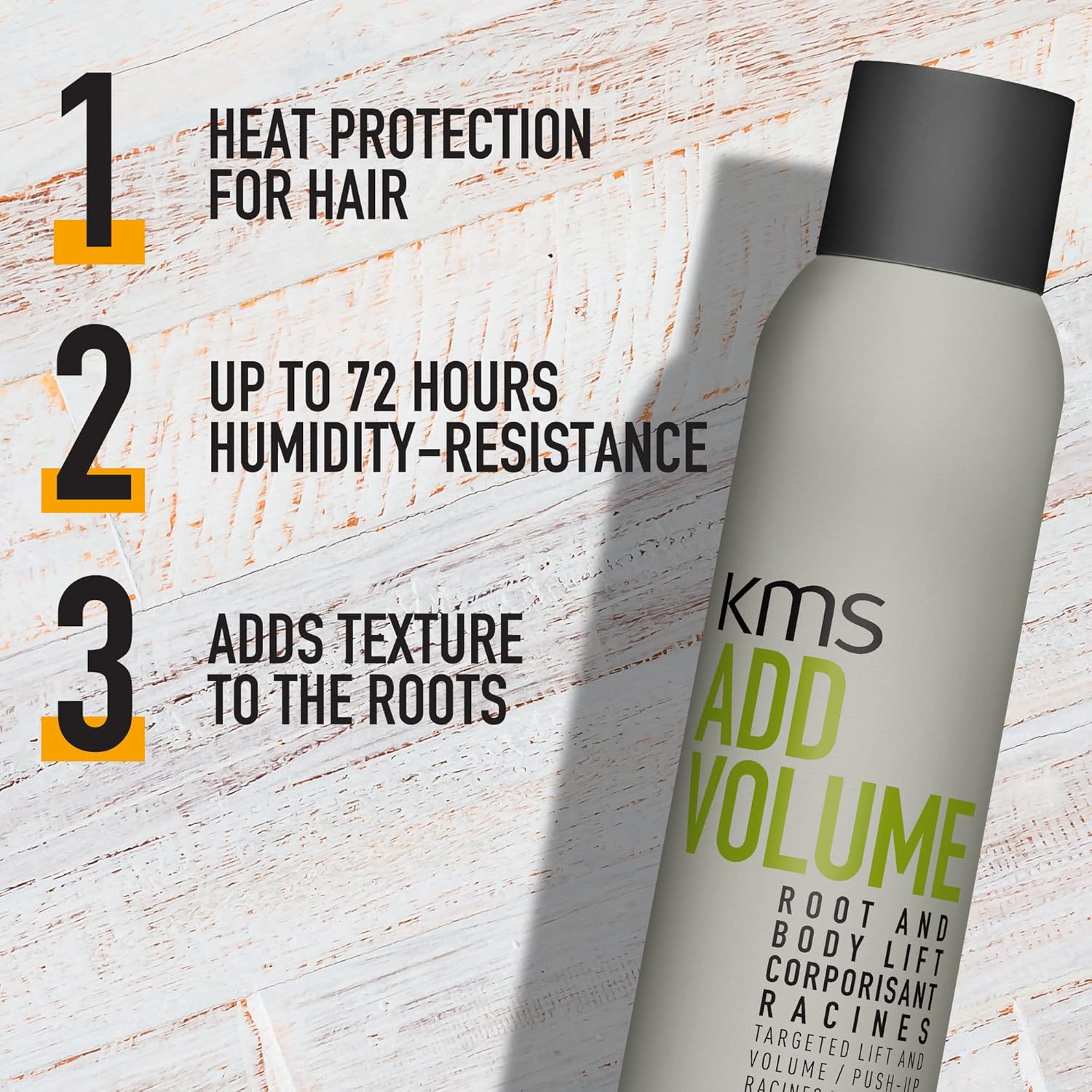 Detalle de KMS AddVolume Root & Body Lift for Fine Hair – 200ml