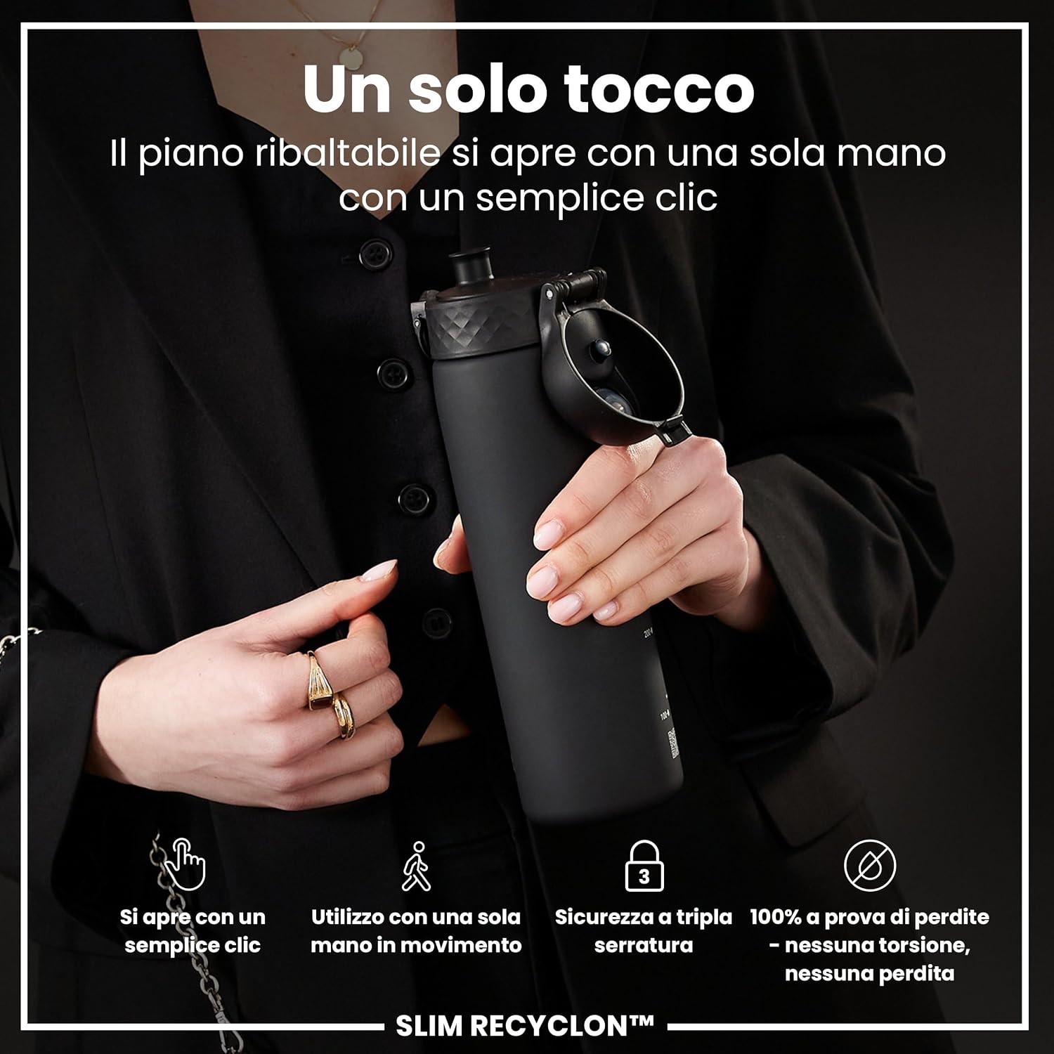 Detalle de Ion8 Borraccia a prova di perdite 🥤