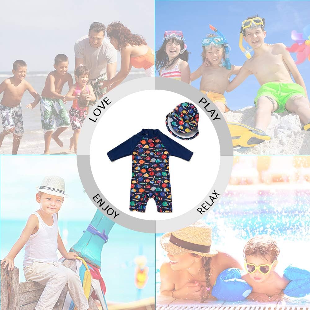 Thumbnail 1 de upandfast Baby Badeanzug mit Sonnenhut UPF 50+ – Komplettschutz für Strand & Pool