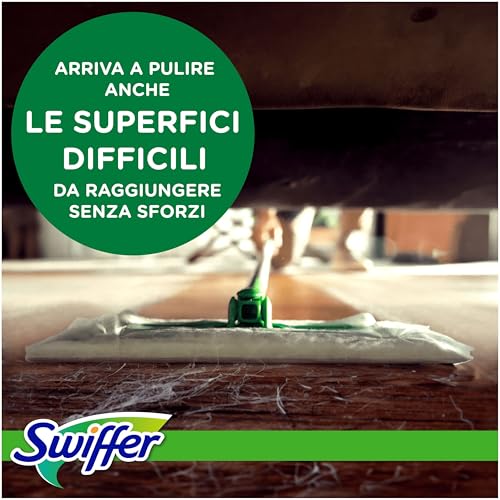 Detalle 2 de Swiffer Dry: Ricariche Microfibra Catturapolvere, 216 Panni – Giga Pack