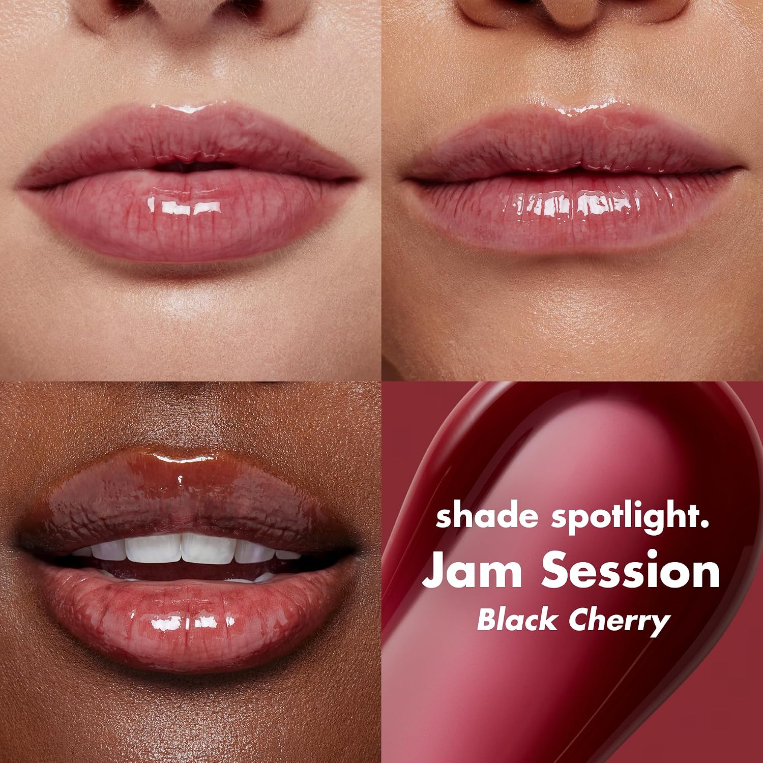 Detalle de e.l.f. Glow Reviver Lip Oil, Jam Session