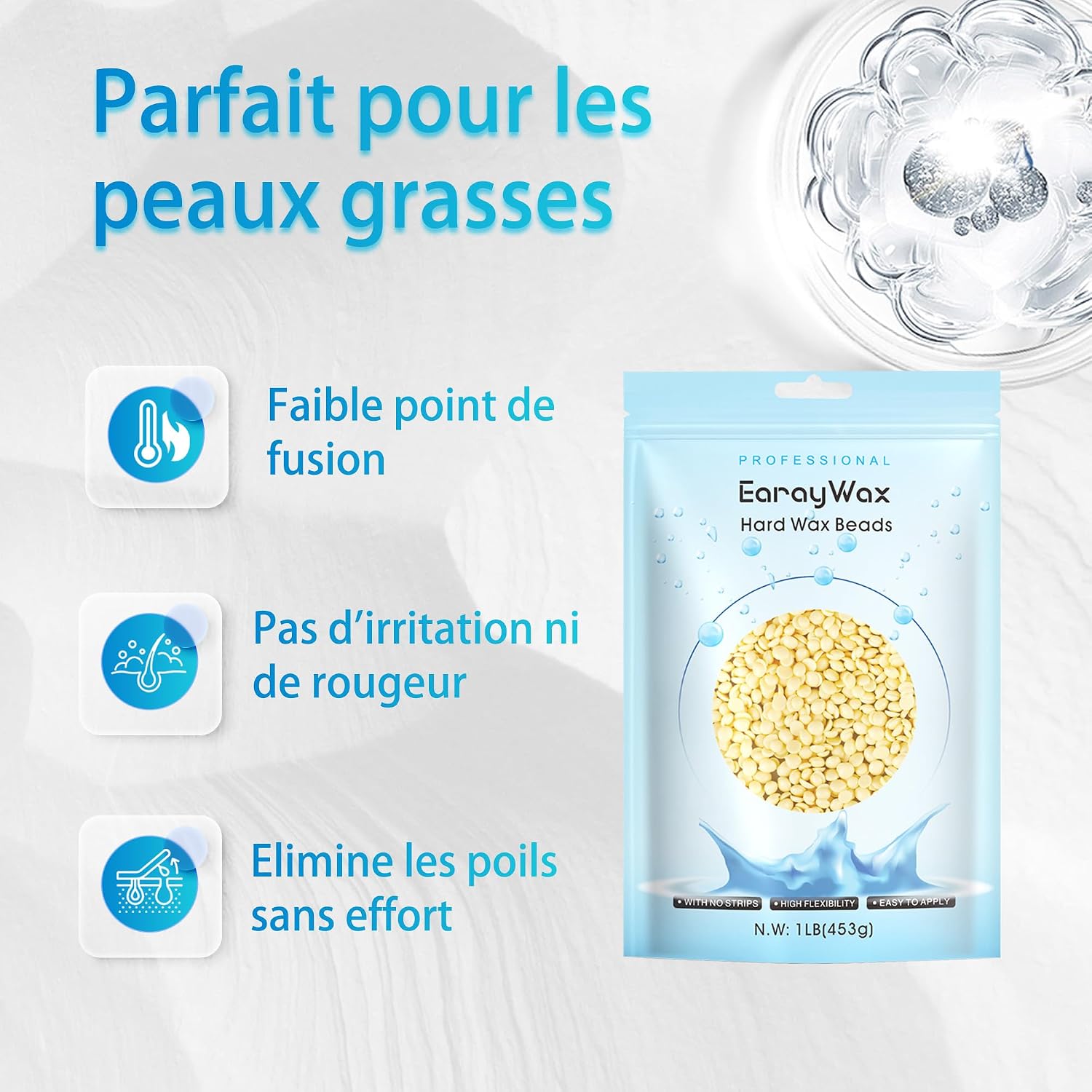 Thumbnail 2 de Perles de cire dure 453 g pour épilation