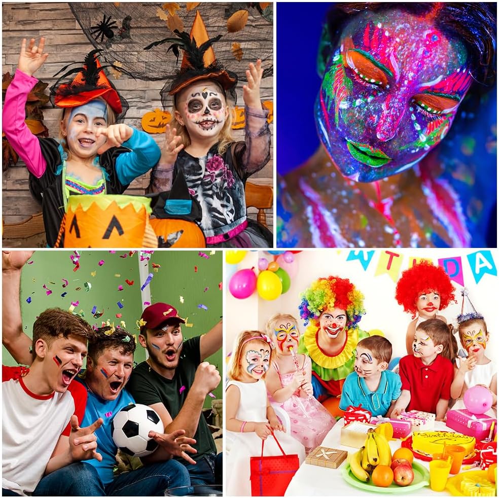Thumbnail 6 de AOOWU Face Body Paint 12 colori