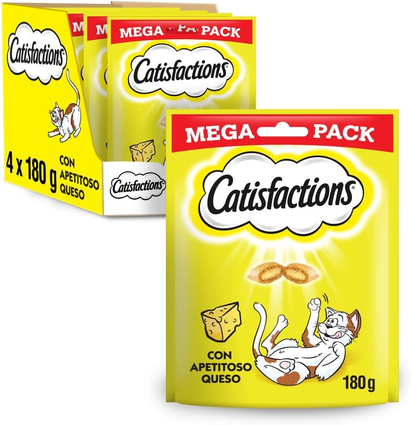 Thumbnail 1 de Catisfactions Maxi Leckereien mit Huhn – doppelt texturiert für Katzen & Kätzchen (4 Beutel à 180 g)