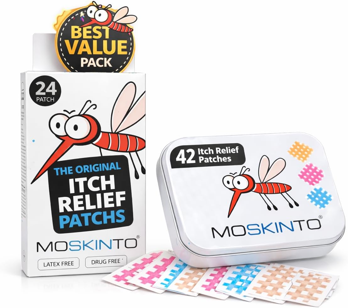 Imagen de Moskinto The Original Itch Relief Patch: Instant, Drug-Free Relief for Mosquito Bites en OfertitasTOP
