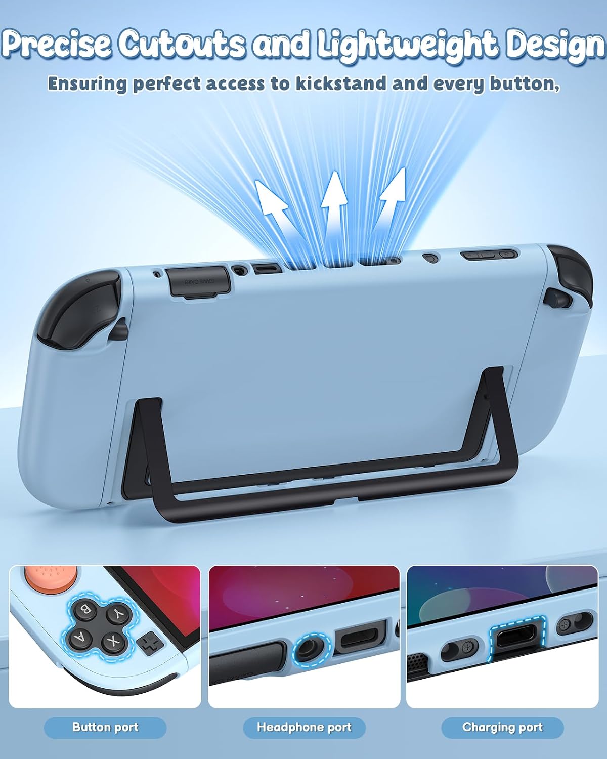 Thumbnail 1 de FYOUNG Switch 2 Cover Case & Screen Protector Dockable Shell