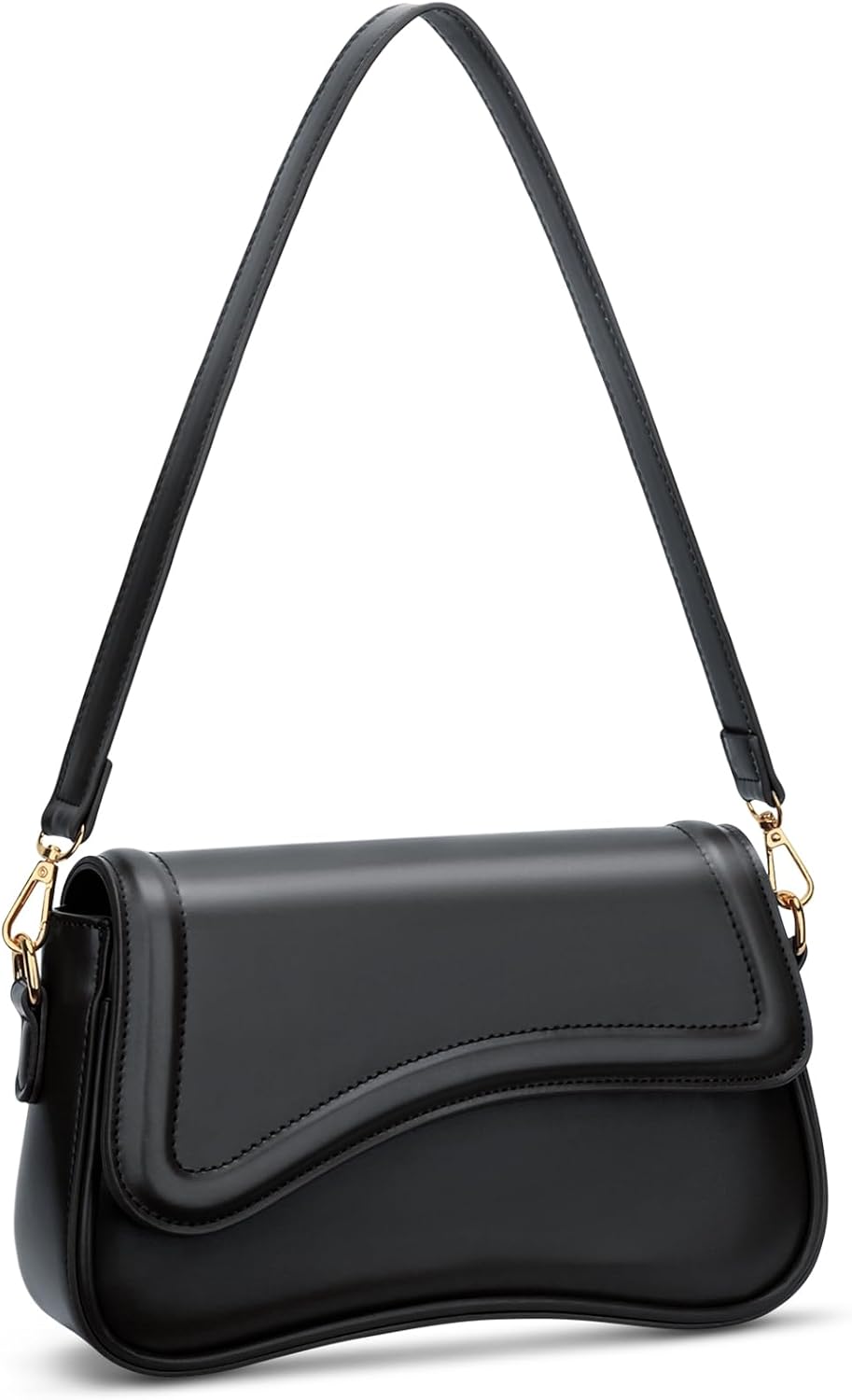 Thumbnail 6 de KKXIU Small Shoulder Bag for Women with Detachable Strap and Gold Chain