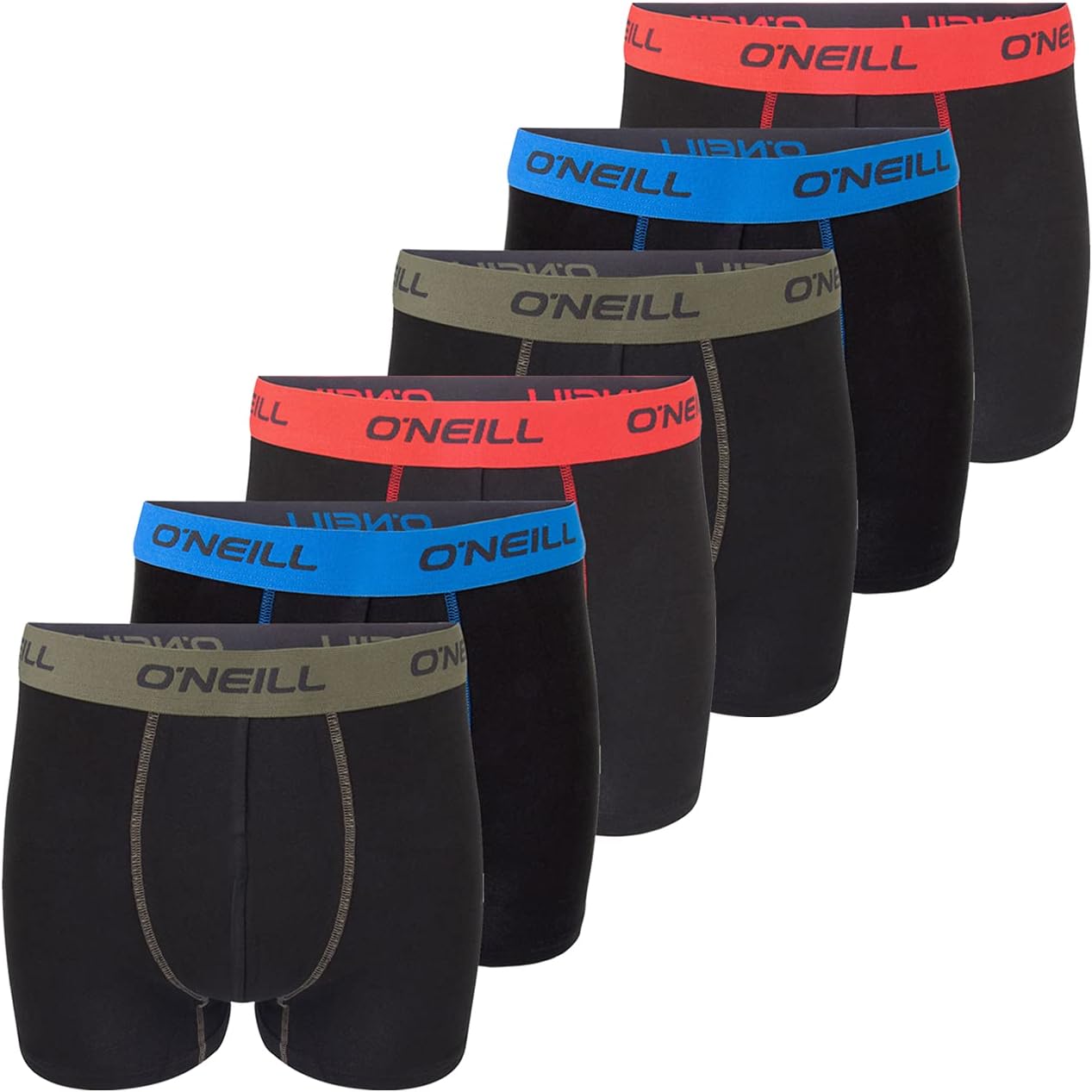 Imagen de O'Neill Boxershorts 6er Pack aus Baumwolle en OfertitasTOP