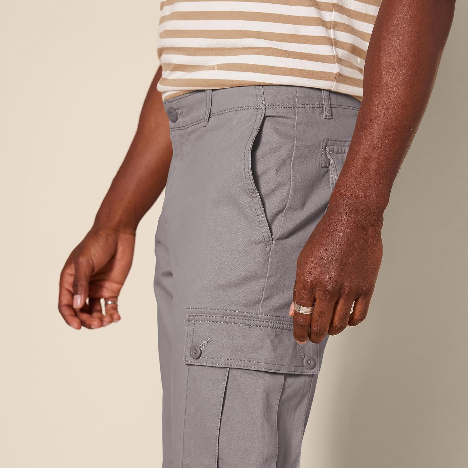 Thumbnail 2 de Amazon Essentials Herren Schmal geschnittene Stretch-Cargohose (Big & Tall)