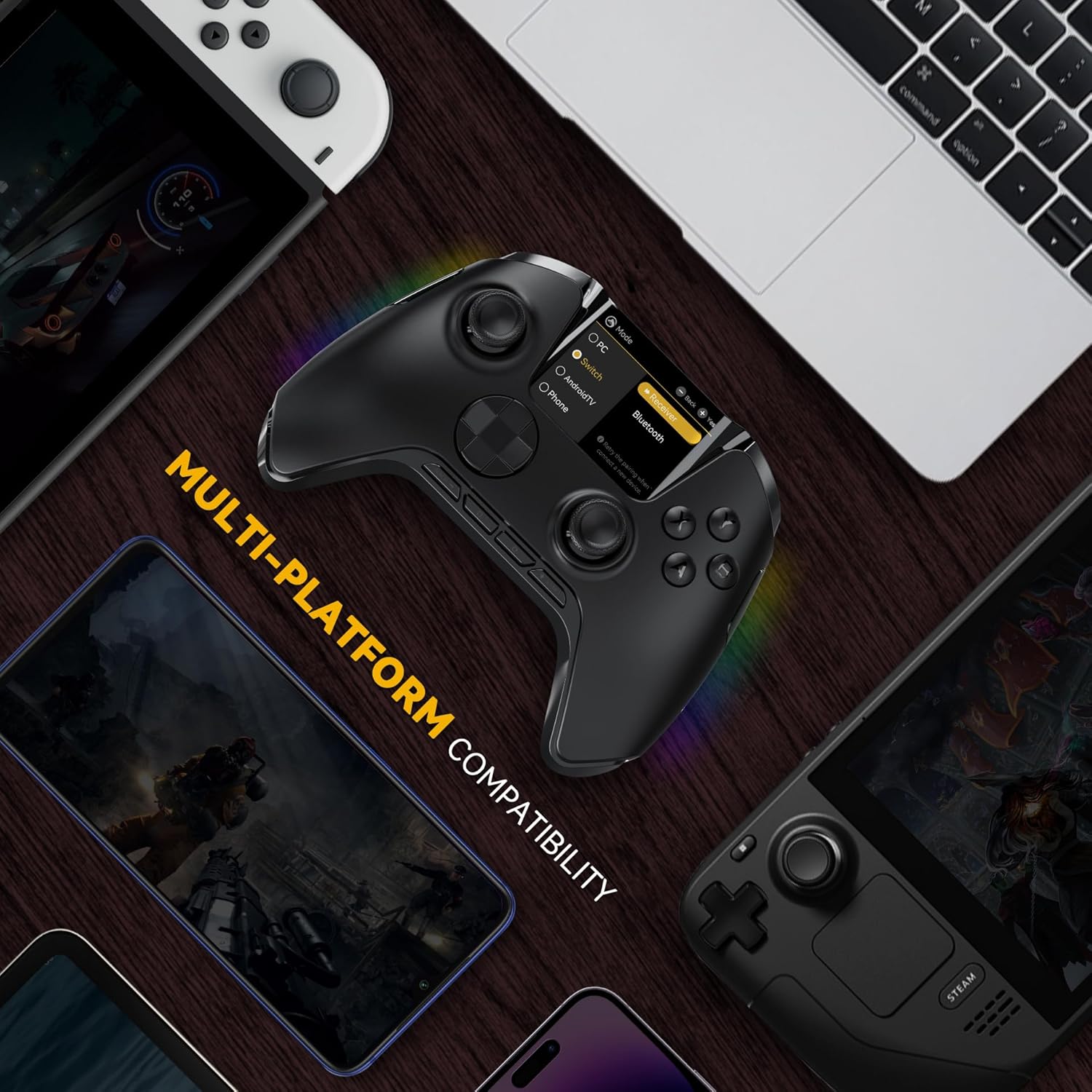 Thumbnail 5 de ManbaOne V2 Controller wireless con schermo 2"