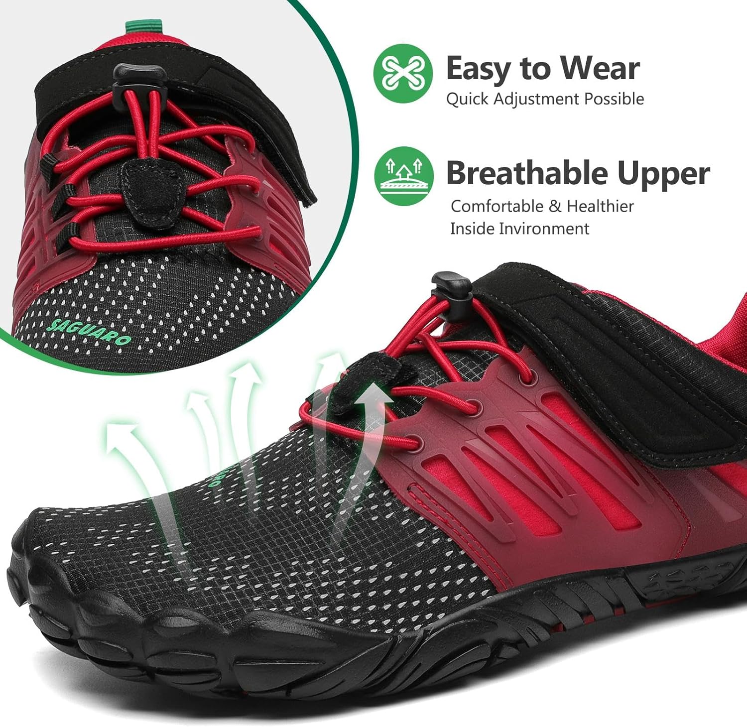 Thumbnail 3 de SAGUARO Unisex Barfußschuhe Outdoor – rutschfest, schnell trocknend, Gr. 36–48