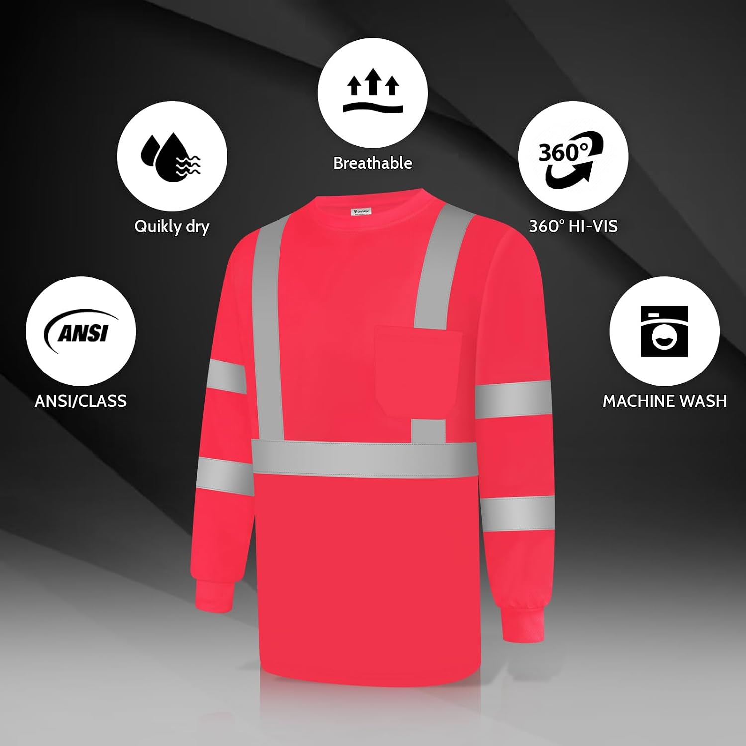 Detalle de Uno Mejor High-Visibility Shirt XXL