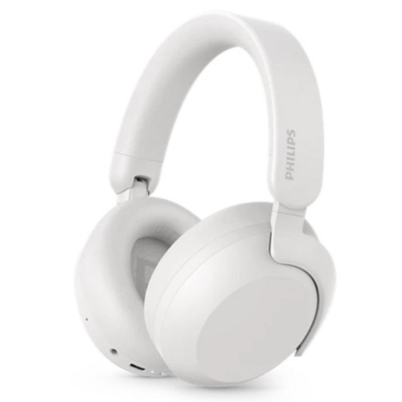 Detalle de Auriculares Philips TAH8000EWT/00 inalámbricos con cancelación de ruido y Bluetooth 5.4 (blancos)