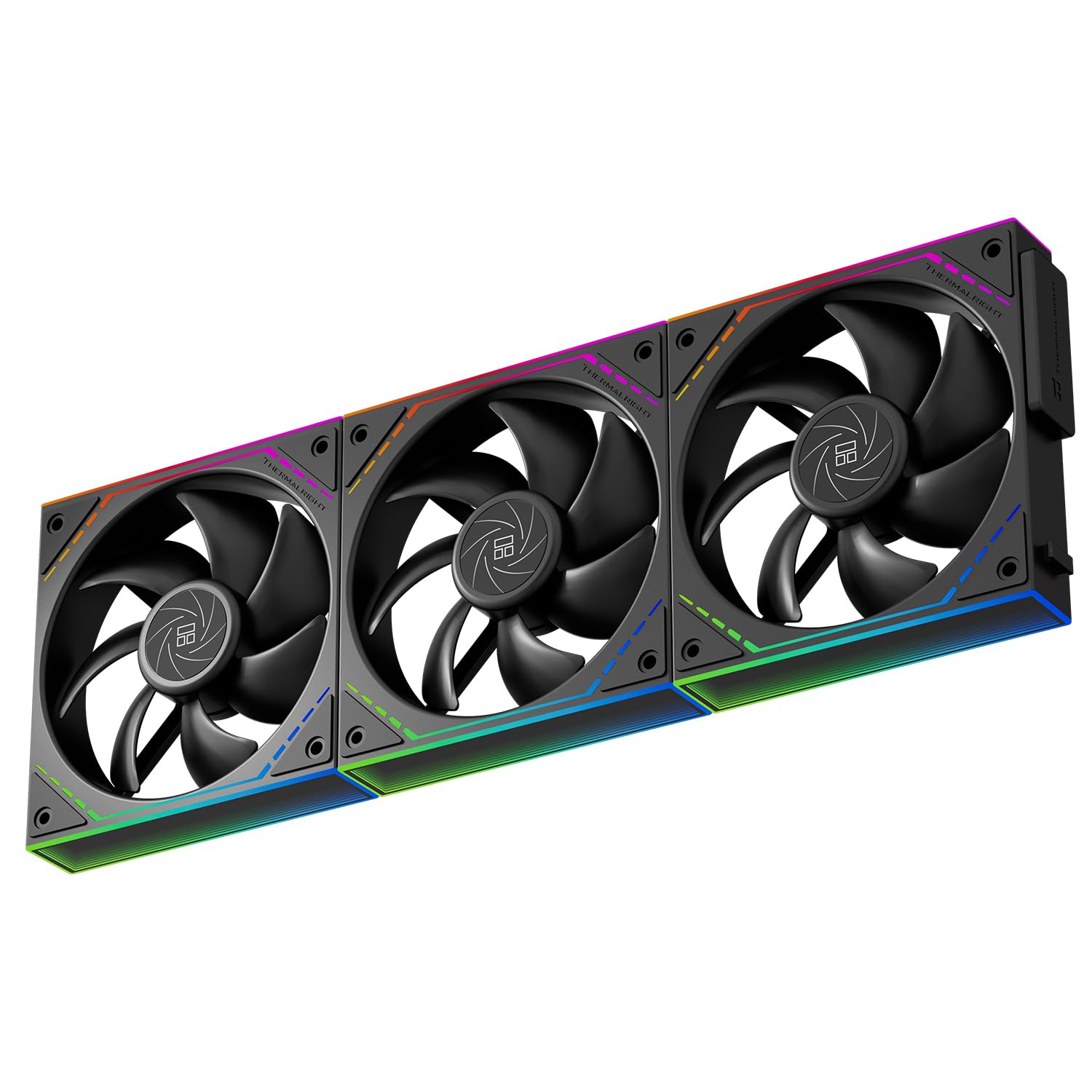 Thumbnail 6 de Thermalright TL-M12QR-S X3 Wireless Splicing Reverse Case Fan 120mm
