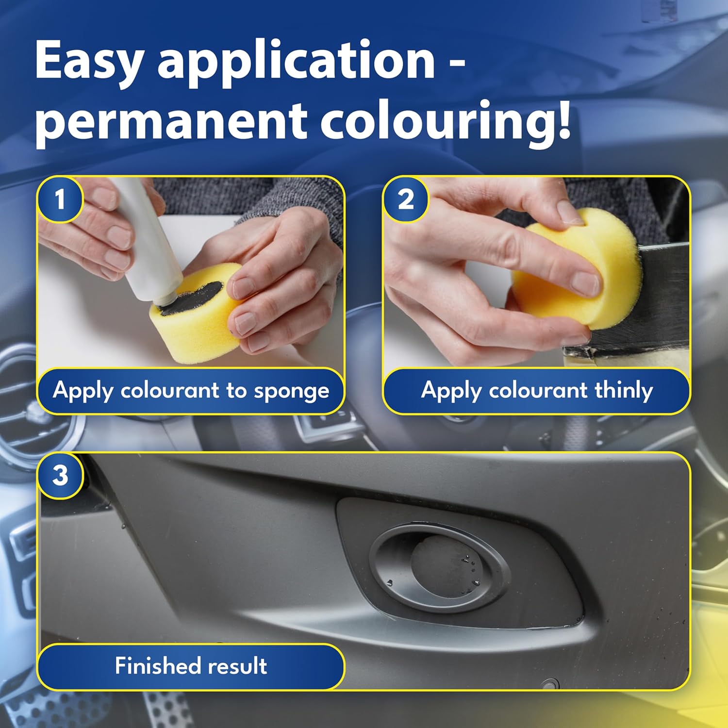 Thumbnail 2 de ATG Grey Trim Restorer & Plastic Dye – a practical solution for faded car plastics
