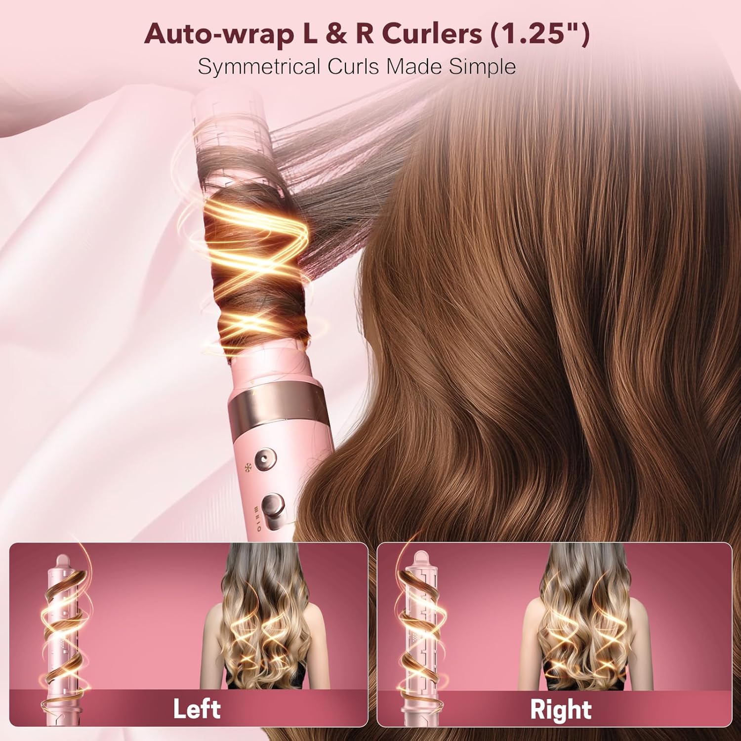 Detalle 2 de Mythsight StyleVibe 6-in-1 Air Styler: All-in-One Hair Dryer, Blowout & Curl Tool