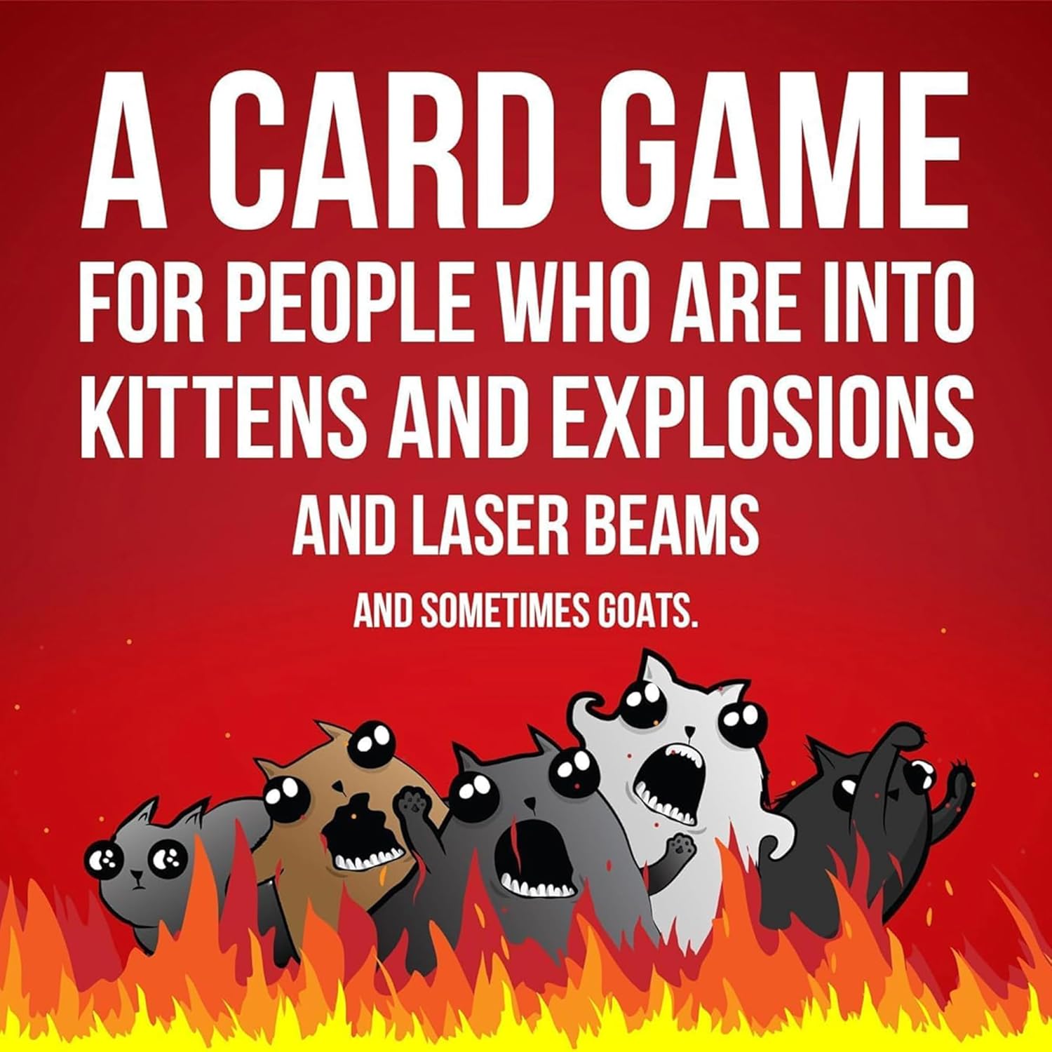 Detalle de Exploding Kittens Original Edition in einer Sammelbox – Belustigendes Karten-Partyspiel für 2–5 Spieler, ab 7 Jahren
