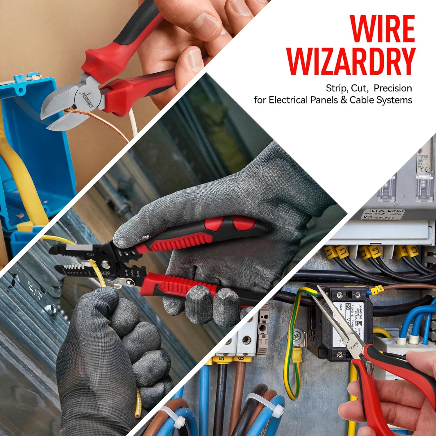 Thumbnail 4 de DISEN Pliers Set 21-Piece versatile plier kit 🛠