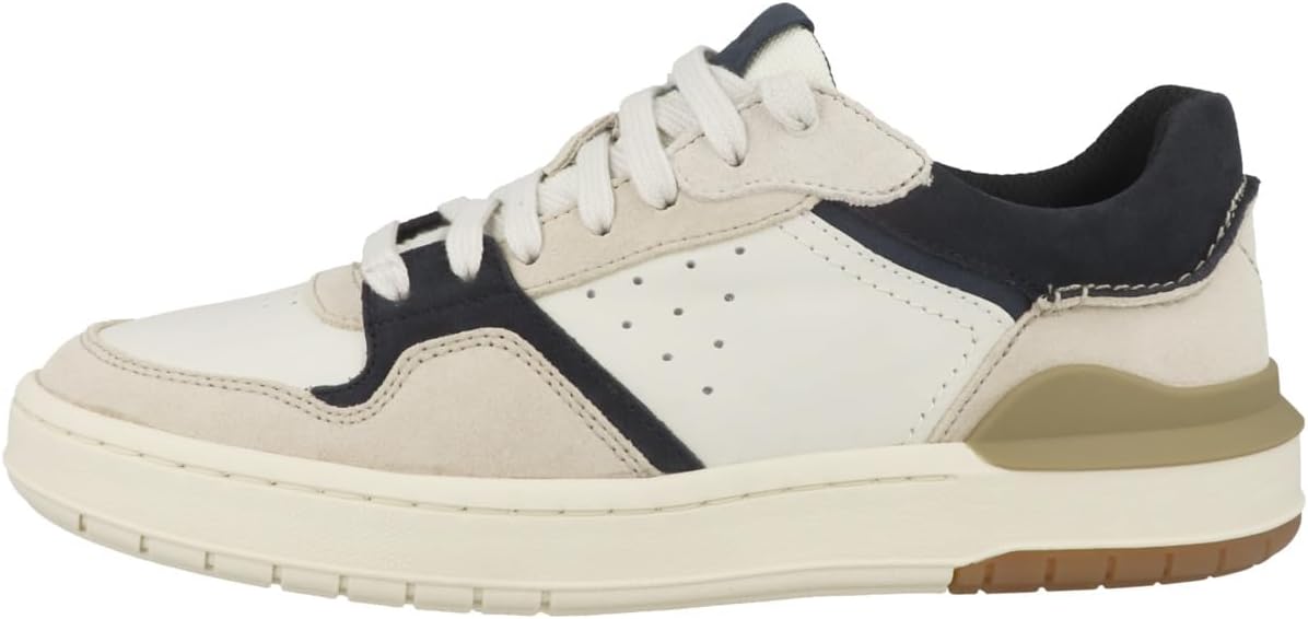 Thumbnail 6 de Clarks Courtlite2 Lo Basket Homme en suède off-white