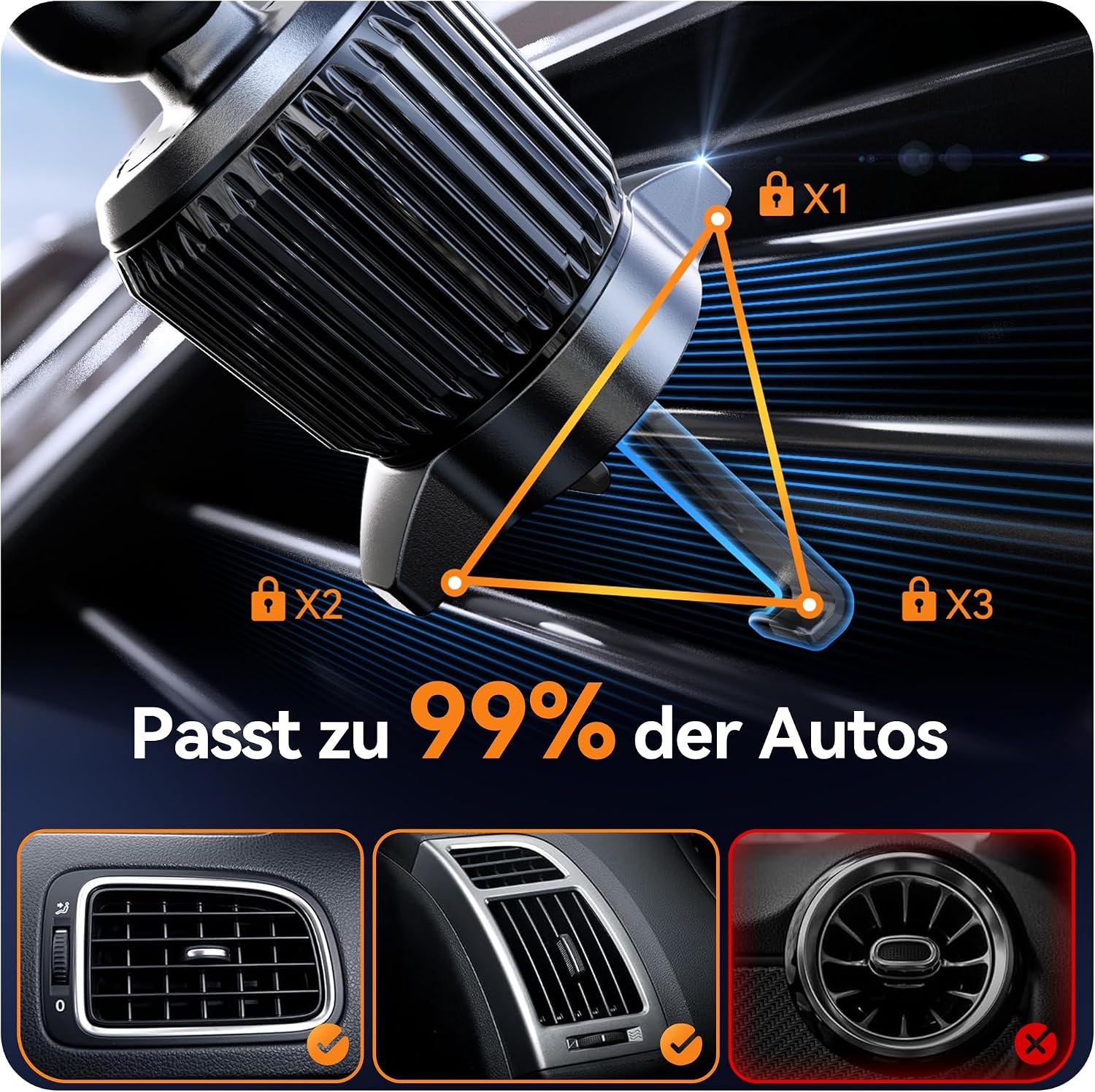 Thumbnail 5 de Auckly CW15 15W Autohalterung