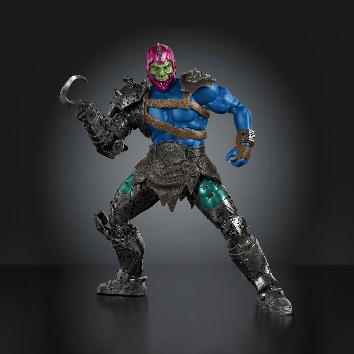 Detalle de Masters of the Universe Chronicles Trap Jaw 1:12 – filmgetreu, 30 Bewegungspunkte, Hakenarm