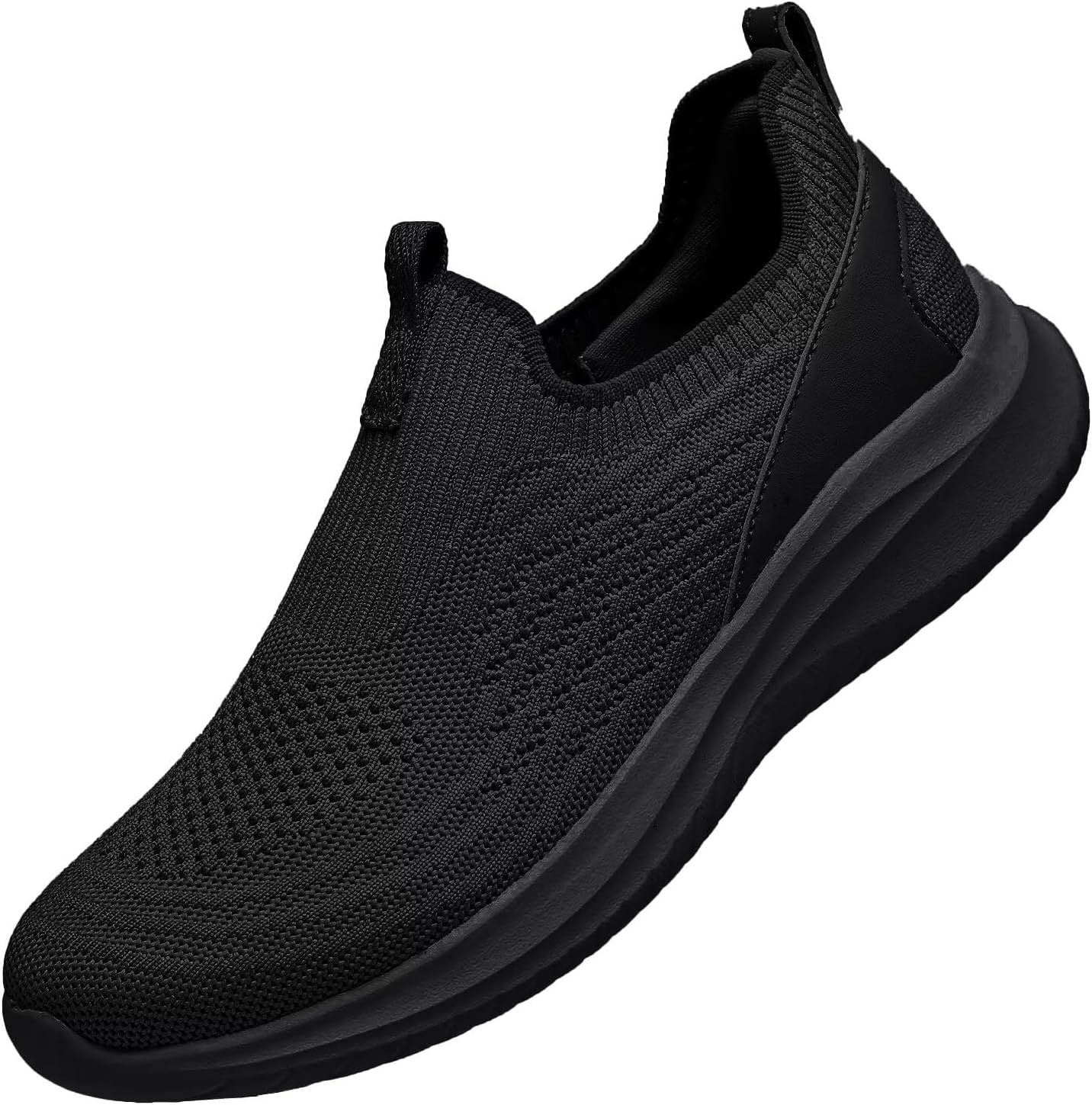 Detalle de TIOSEBON Damen Walking Tennisschuhe: Leichte, atmungsaktive Slip-Ons mit Memory-Foam-Einlegesohle