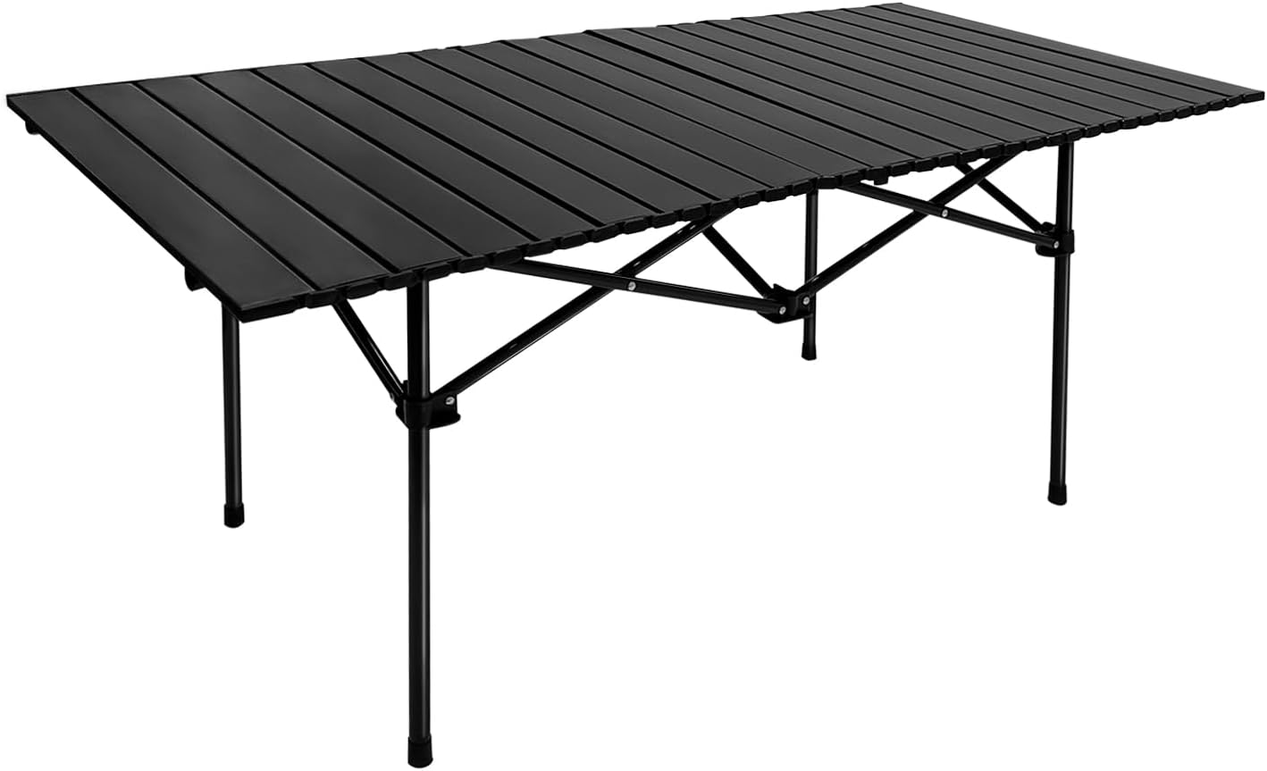 Detalle de GFUN GF-ZDZ120 アウトドアテーブル 折りたたみ式・120cm・耐荷重100kg