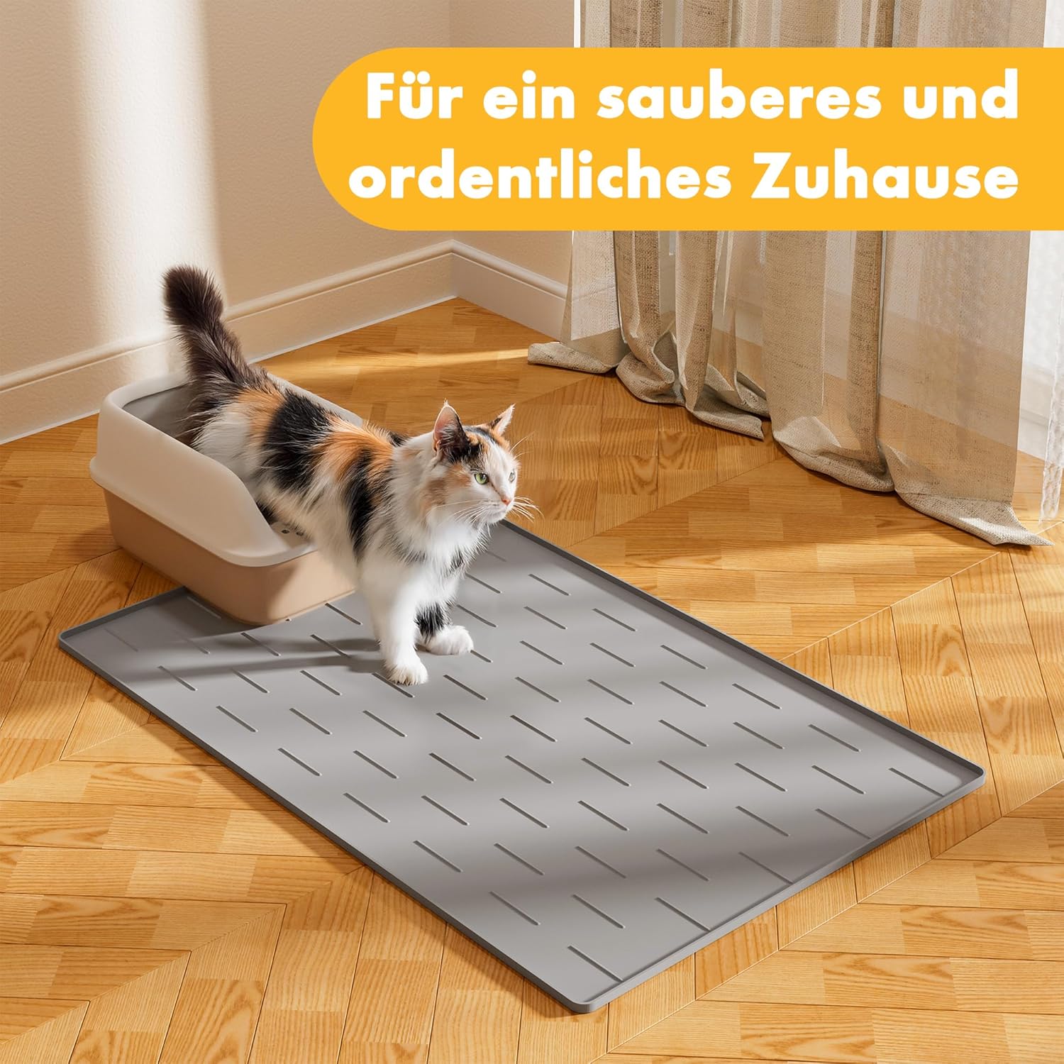 Thumbnail 6 de Pieviev Katzenklo Matte 86 x 56 cm 🐾