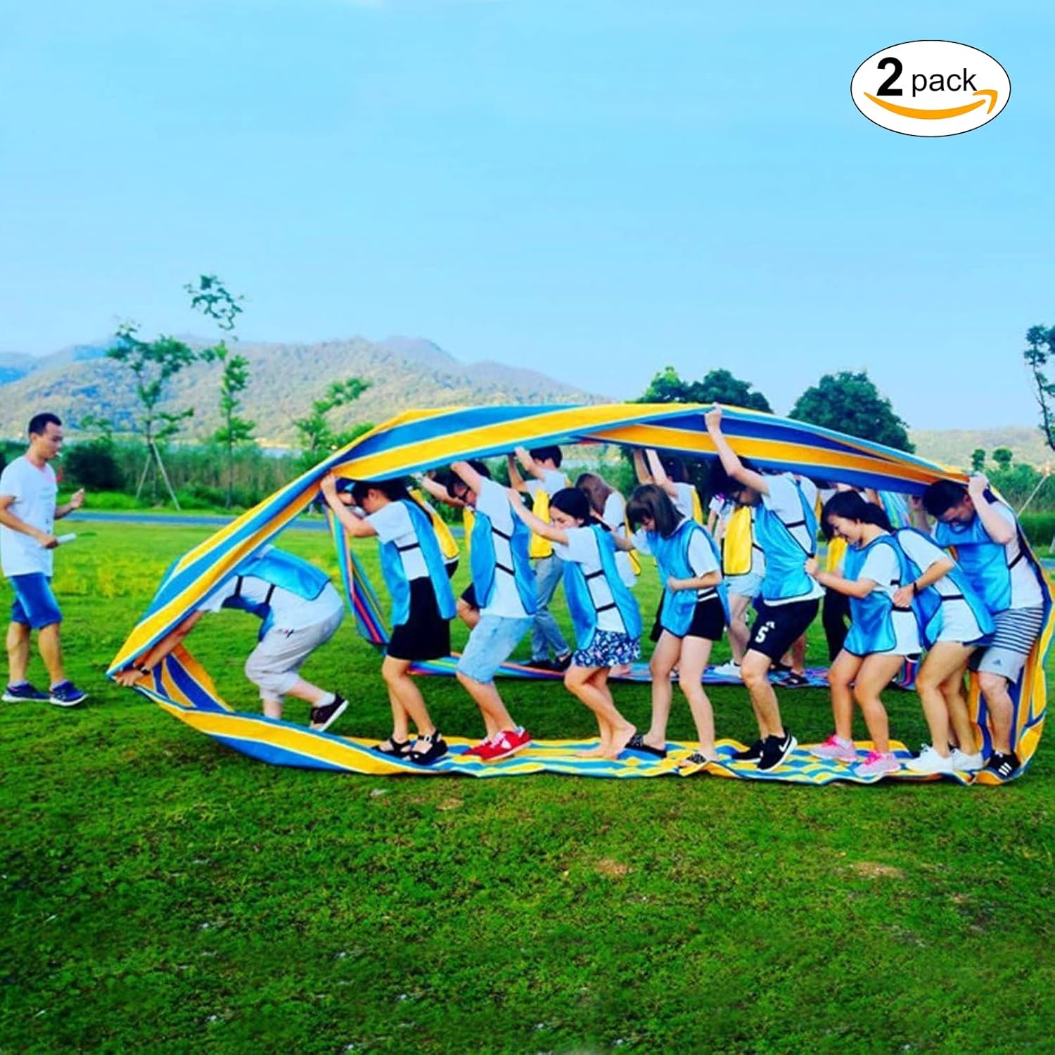 Detalle de KINDEN Teamwork Games Group Learning Activity Run Mat