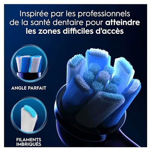 Thumbnail 2 de Oral-B Brossettes de Rechange Ultimate Clean — lot de 4 Noires pour iO