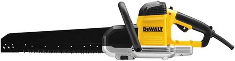 Detalle de DeWalt Scie alternative DWE396-QS, Jaune – puissance et précision pour les briques perforées
