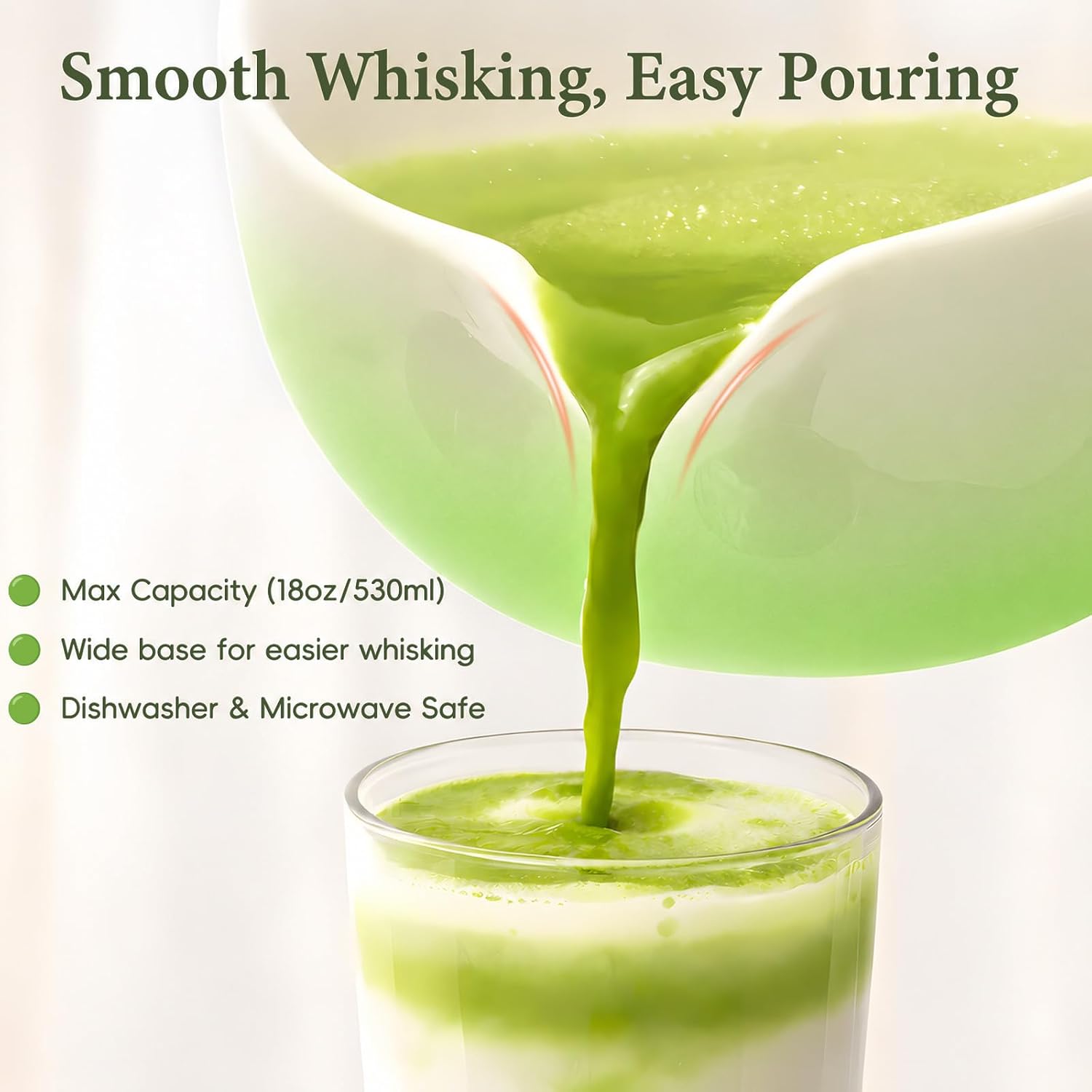 Thumbnail 5 de HUSHHAVN Matcha Whisk Set: Ceramic Matcha Kit with Bowl, Holder, and 6-Piece Accessories