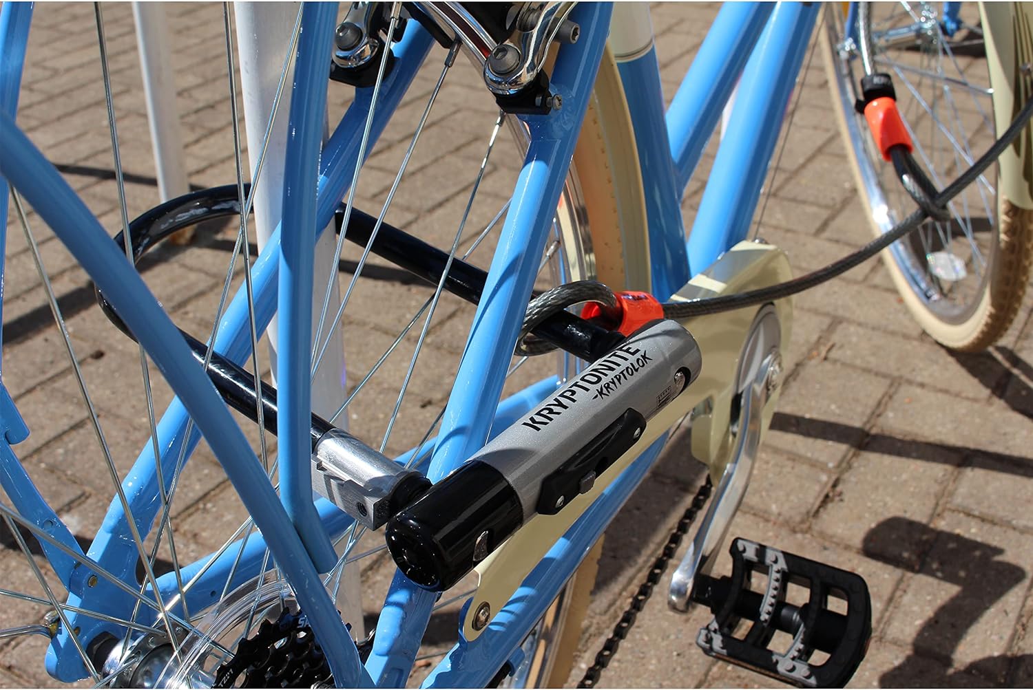 Thumbnail 4 de Kryptonite Kryptolok Standard U-Lock with 4-foot Flex Cable (13 mm steel)