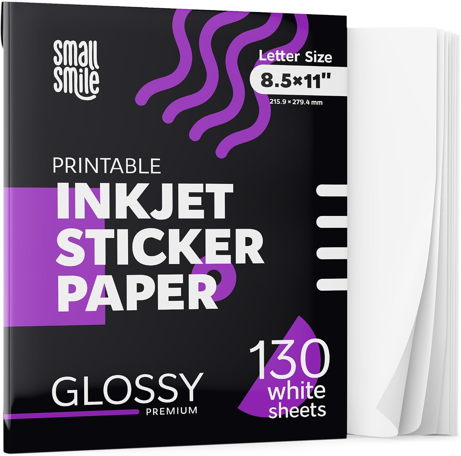 Detalle de Glossy Sticker Paper 130 Sheets