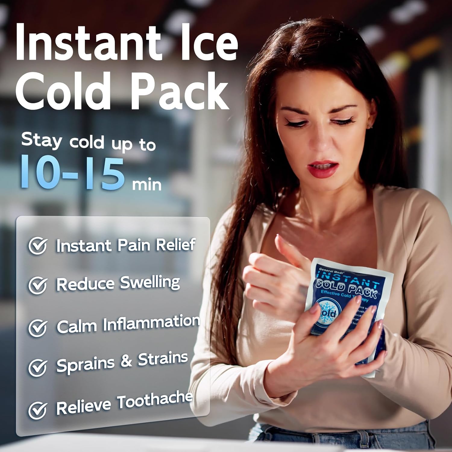 Thumbnail 2 de General Medi Instant Cold Pack 10x14cm ❄️🩹