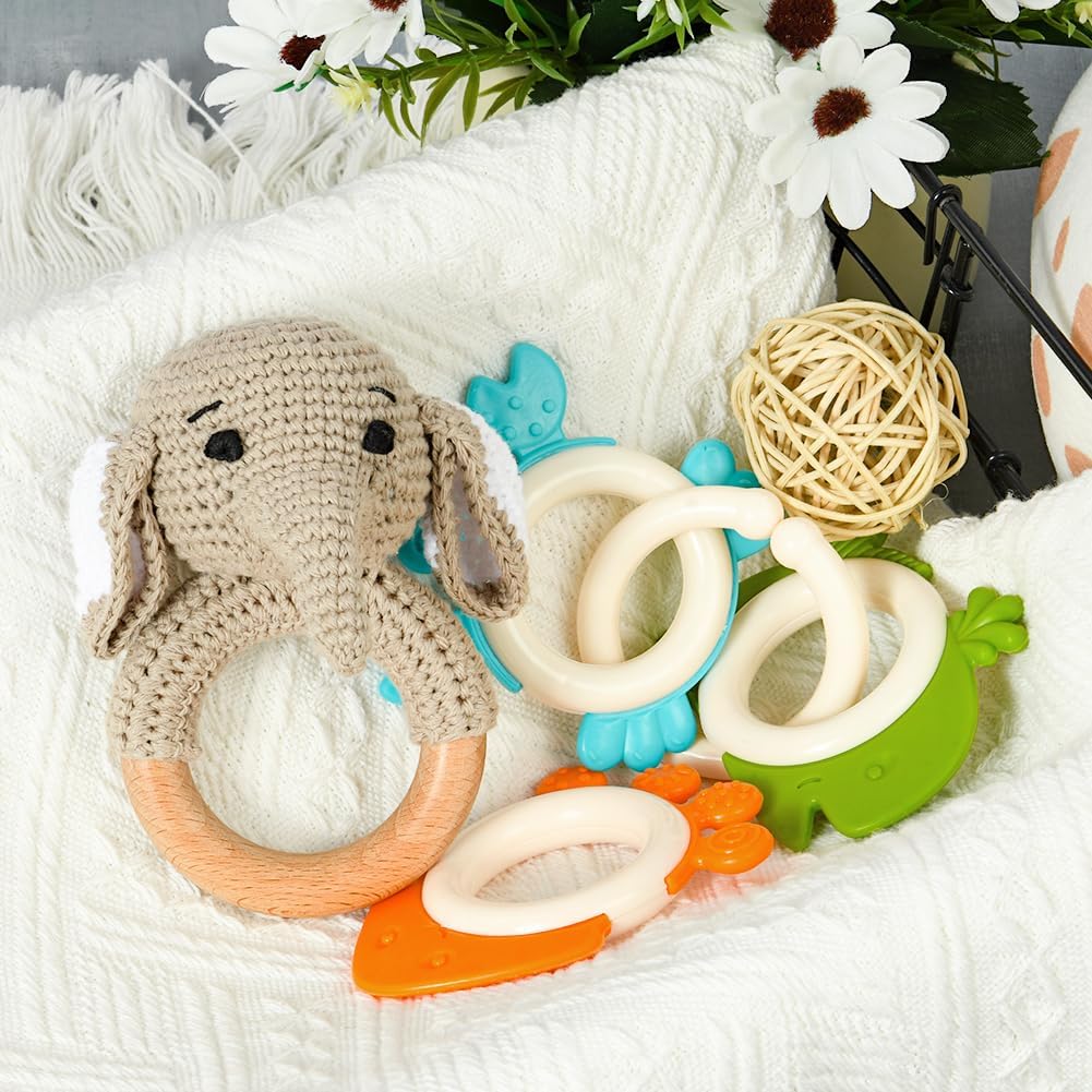 Thumbnail 5 de OFFCUP Hochet Bébé Anneau de Dentition 0–9 Mois