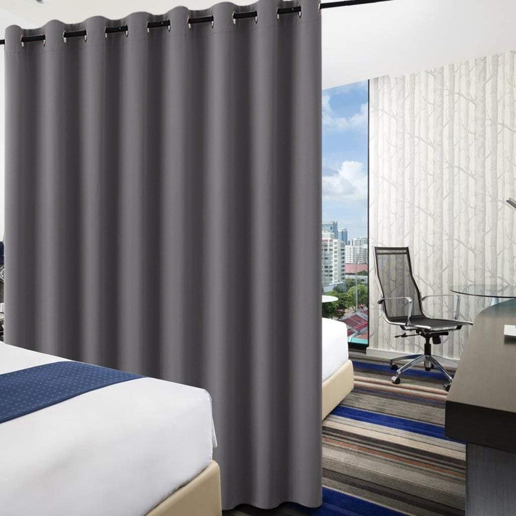 Thumbnail 2 de PONY DANCE Divider Curtain W180" x L96" Grey