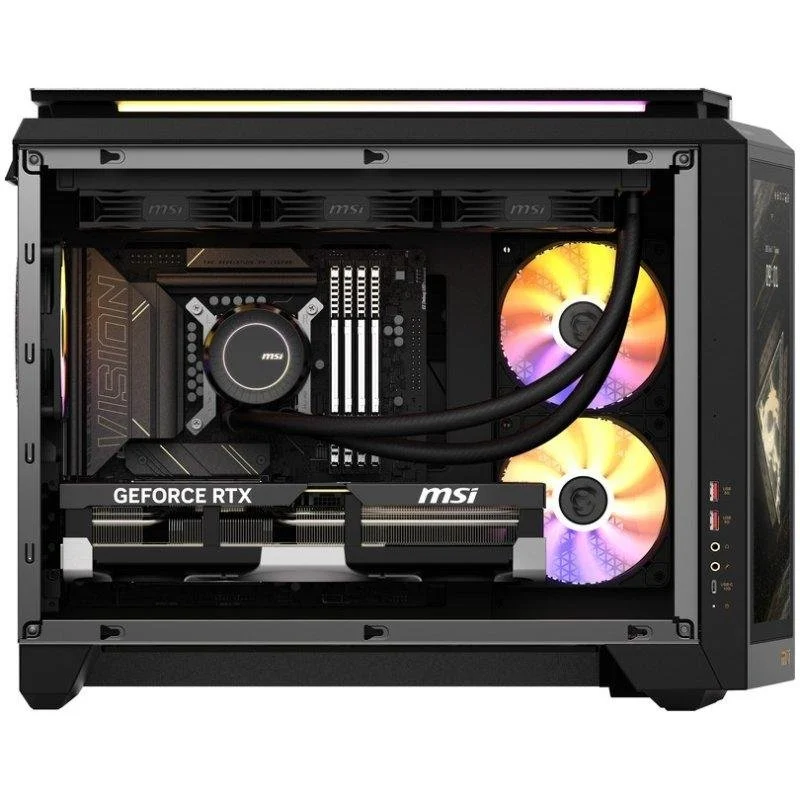 Thumbnail 1 de MSI MEG Vision X AI: PC de sobremesa ultrarrápido con Intel Core Ultra 7 270K Plus, RTX 5080 y 64 GB RAM