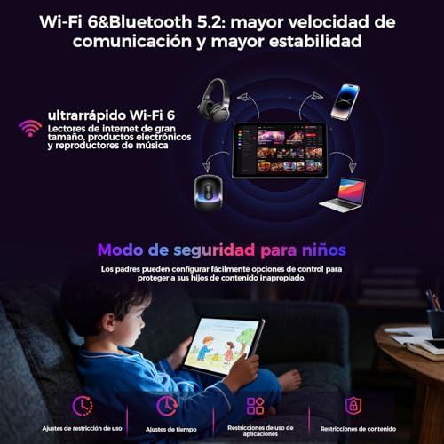 Thumbnail 6 de RebotAi 2026: Tableta Android de 10” con Gemini AI 2.0, 16 GB RAM y 1 TB de expansión